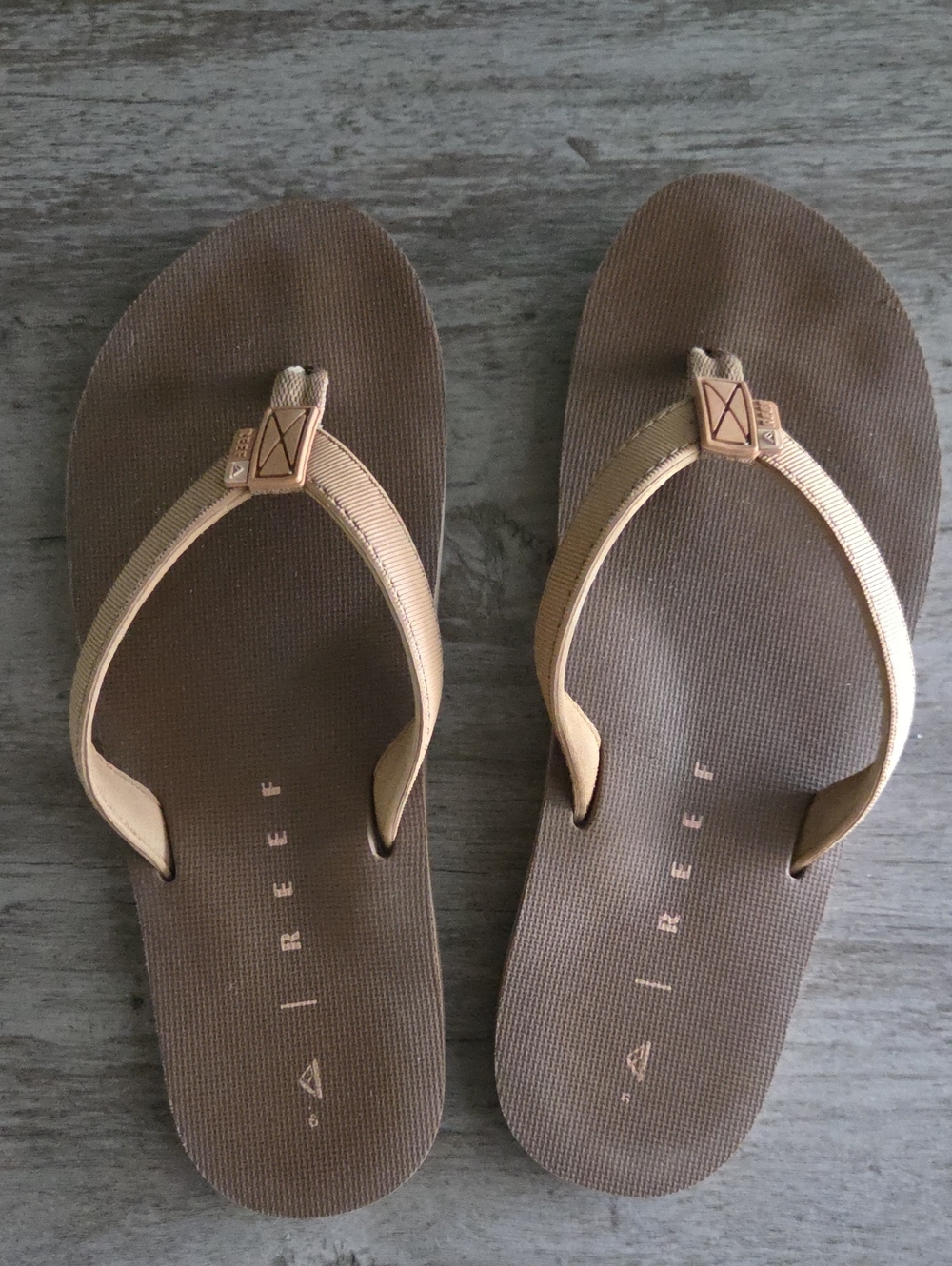 Reef Women's Solama Tan Flip Flop Sandals Size 6